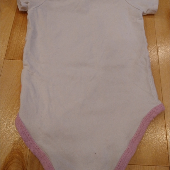 3/20 18m Absorba cute pink ladybug body onesie French - Picture 4 of 4